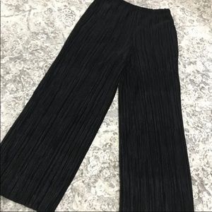 Topshop pullon plisse wide leg pants